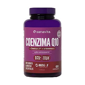 Coenzima Q10 Treinamento 60 Cápsulas