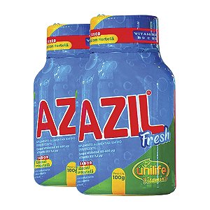 Kit 2 Azil Fresh Unilife Abacaxi e Hortelã 100g