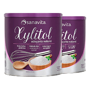 Kit 2 Xylitol Adoçante Treinamento 300g