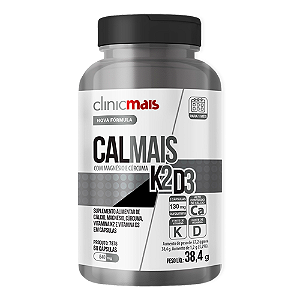 Calmais K2D3 Clinicmais 60 Cápsulas