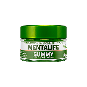Mentalife Gummy Unilfe Menta e Eucalipto 30 gomas