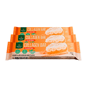 Kit 3 Collagen Bar Nutrify Barra de proteína Banoffe 50g