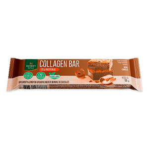 Collagen Bar Nutrify Barra de proteína Brownie Chocolate 50g