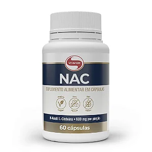 NAC Vitafor 60 Cápsulas | N-Acetil L-Cisteína 600mg