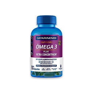 Ômega 3 Plus Ultra Concentrado Catarinense 120 Cápsulas