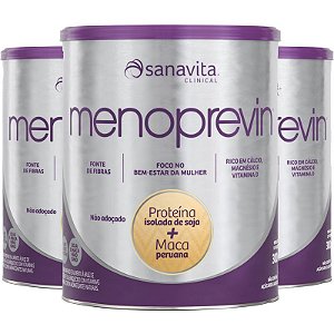 Kit 3 MENOPREVIN® Multivitamínico feminino da Sanavita 300g