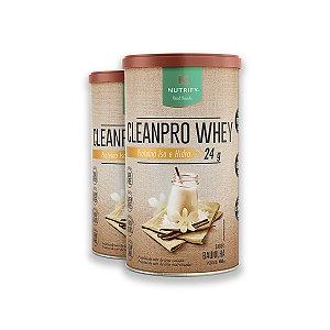 Kit 2 CleanPro Whey Baunilha Nutrify 450g