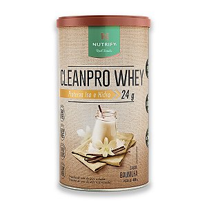 CleanPro Whey Baunilha Nutrify 450g