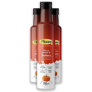 Kit 3 Óleo de Semente de Abóbora 250ml Pazze