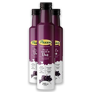 Kit 3 Óleo de Semente de Uva Pazze 250ml
