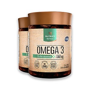 Kit 2 Ômega 3 TG Nutrify 120 Cápsulas