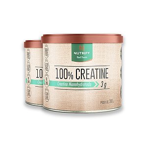 Kit 2 Creatina 100% Nutrify 300g