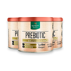 Kit 3 Prebiotic Fibras Prebióticas Nutrify 210g