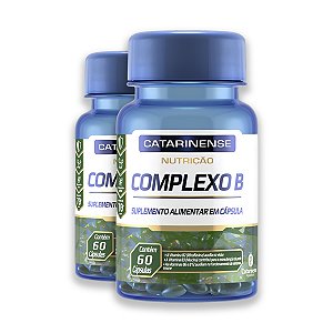 Kit 2 Complexo B Catarinense 60 Cápsulas