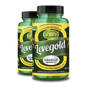 Kit 2 Levegold Unilife 450 Comprimidos 450mg