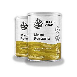 Kit 2 Maca Peruana Ocean Drop 150g