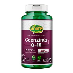 Coenzima Q10 Super Concentrada Unilife 30 Cápsulas