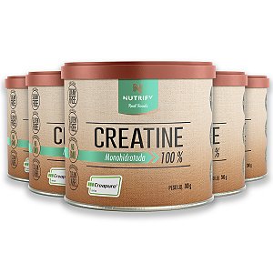 Kit 5 Creatina Creapure Nutrify 300g
