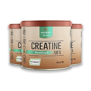 Kit 3 Creatina Creapure Nutrify 300g