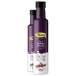 Kit 2 Óleo de Linhaça Marrom Pazze 250ml