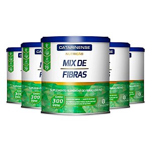Kit 5 Mix de Fibras Catarinense Neutro 300g