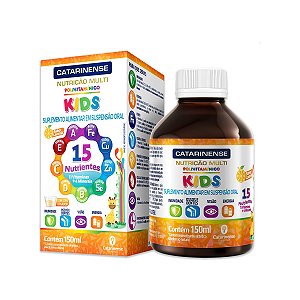 Polivitamínico Kids Catarinense Laranja 150ml
