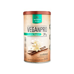 VeganPro Baunilha Proteína Vegetal 24g Nutrify 450g