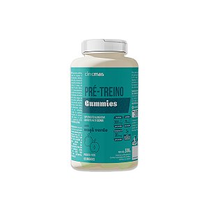 Pré Treino Gummies ClinicMais Maçã Verde 60 Gomas