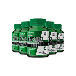 Kit 5 Caffeine Mais ClinicMais 60 Cápsulas