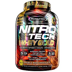 Nitro tech Whey Protein Gold Muscletech 2,5kg Chocolate