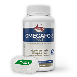 Omegafor Plus 120 Cápsulas Vitafor