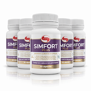KIT 5 | Simfort Plus 30 Cápsulas Vitafor