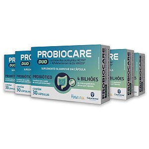 Kit 5 Probiocare Duo 30 Cápsulas Catarinense