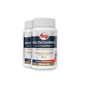 Kit 2 Multivitamínico Vitafor GLP1-1 Support 90 Cápsulas