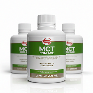 KIT 3 MCT com AGE 250ml Vitafor