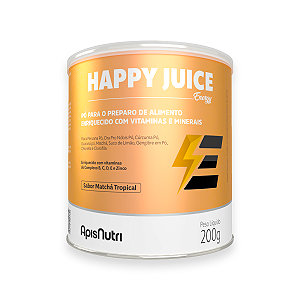 Happy Juice Energy Apisnutri Matchá Tropical 200g