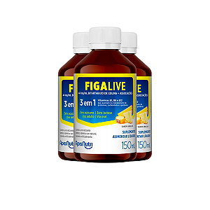 Kit 3 Figalive Apisnutri 150ml Abacaxi
