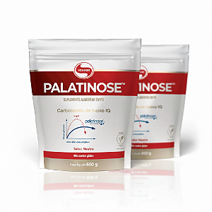 KIT 2 Palatinose Vitafor 600g Carboidrato de baixo IG