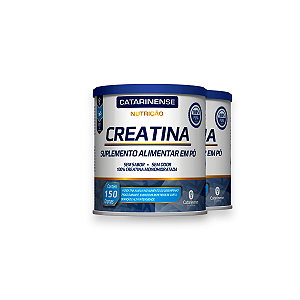 Kit 2 Creatina em Pó Catarinense Neutro 150g