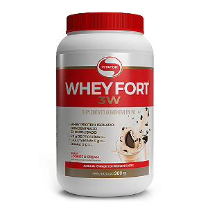 Whey Fort 3W Cookies & Cream Vitafor 900g