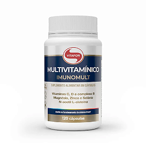 Multivitamínico Imunomult Vitafor 120 Cápsulas