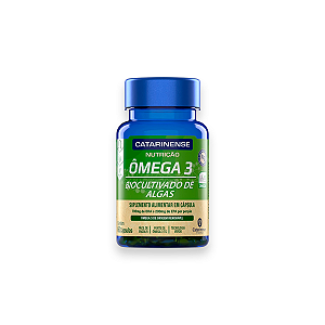 Ômega 3 Biocultivado de Algas Catarinense 60 Capsulas