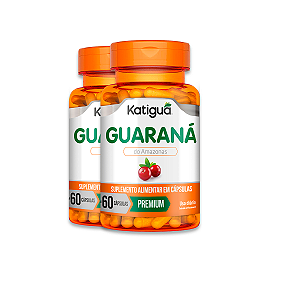 Kit 2 Guaraná Katiguá 60 Cápsulas
