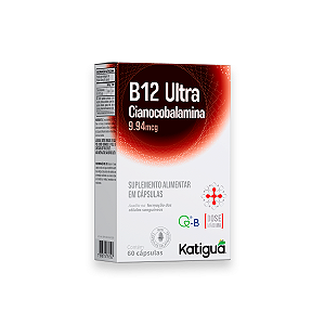 Vitamina B12 Ultra Katiguá 460mg 60 Cápsulas
