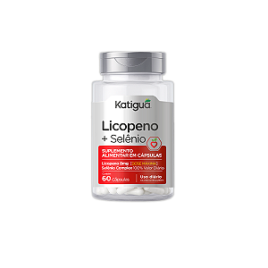 Licopeno de Tomate+Selênio Katiguá 60 Cápsulas