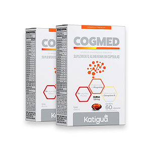 Kit 2 Cogmed Katiguá 138mg 60 Cápsulas