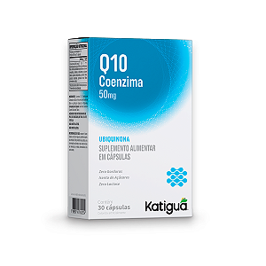Coenzima Q10 Katiguá 50mg 30 Cápsulas