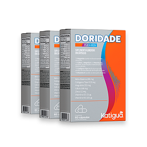 Kit 3 Doridade Katiguá 60 Cápsulas