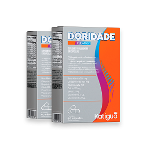 Kit 2 Doridade Katiguá 60 Cápsulas