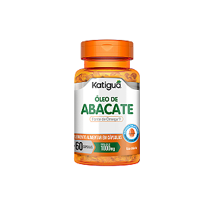 Óleo de Abacate Katiguá 1000mg 60 Cápsulas